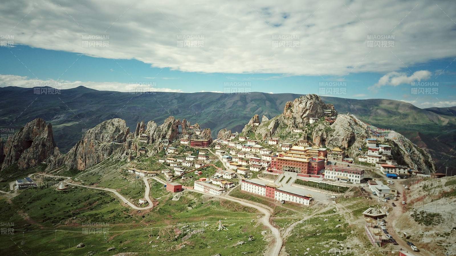 远眺孜珠寺图片