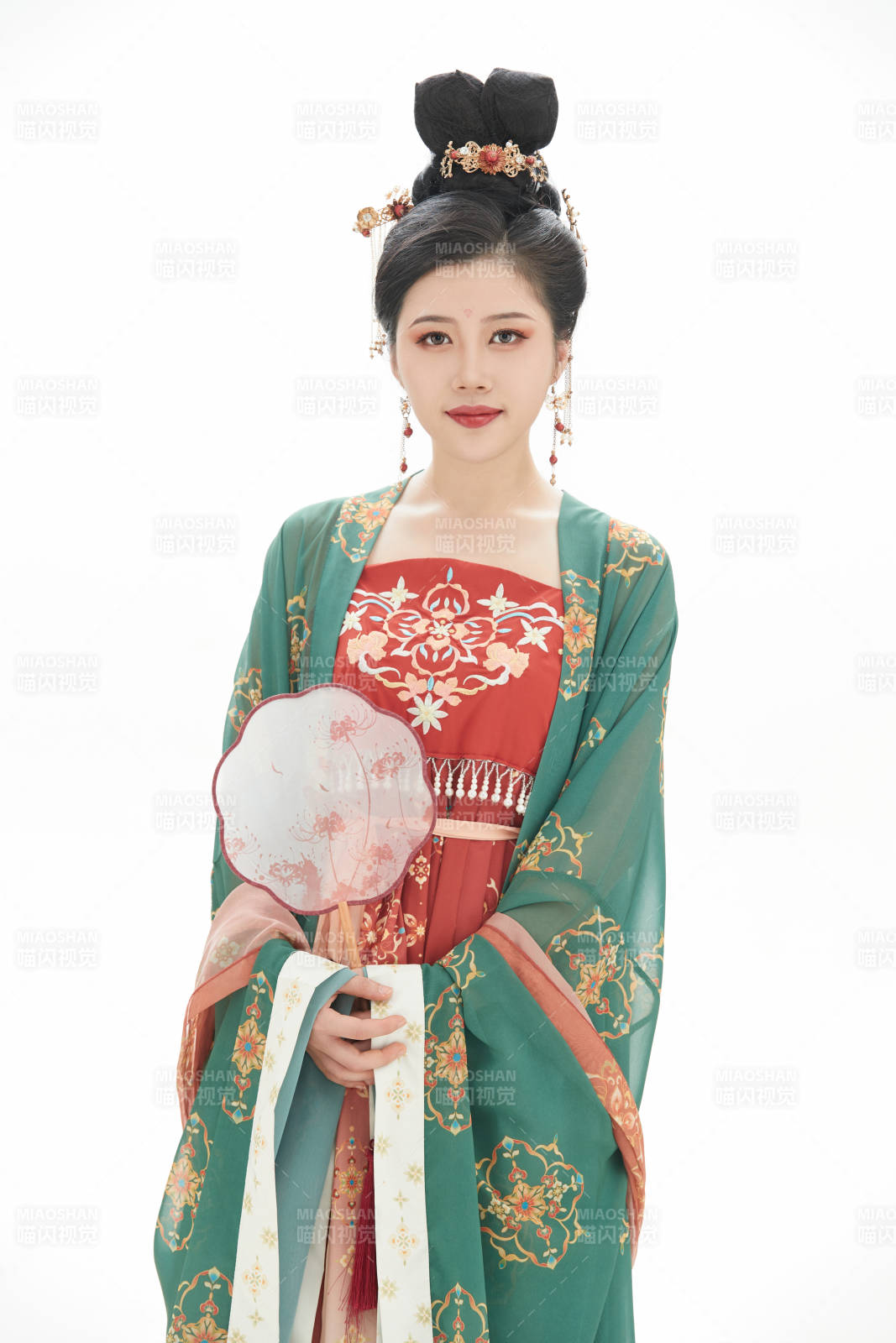 大唐风韵女性古装造型图片