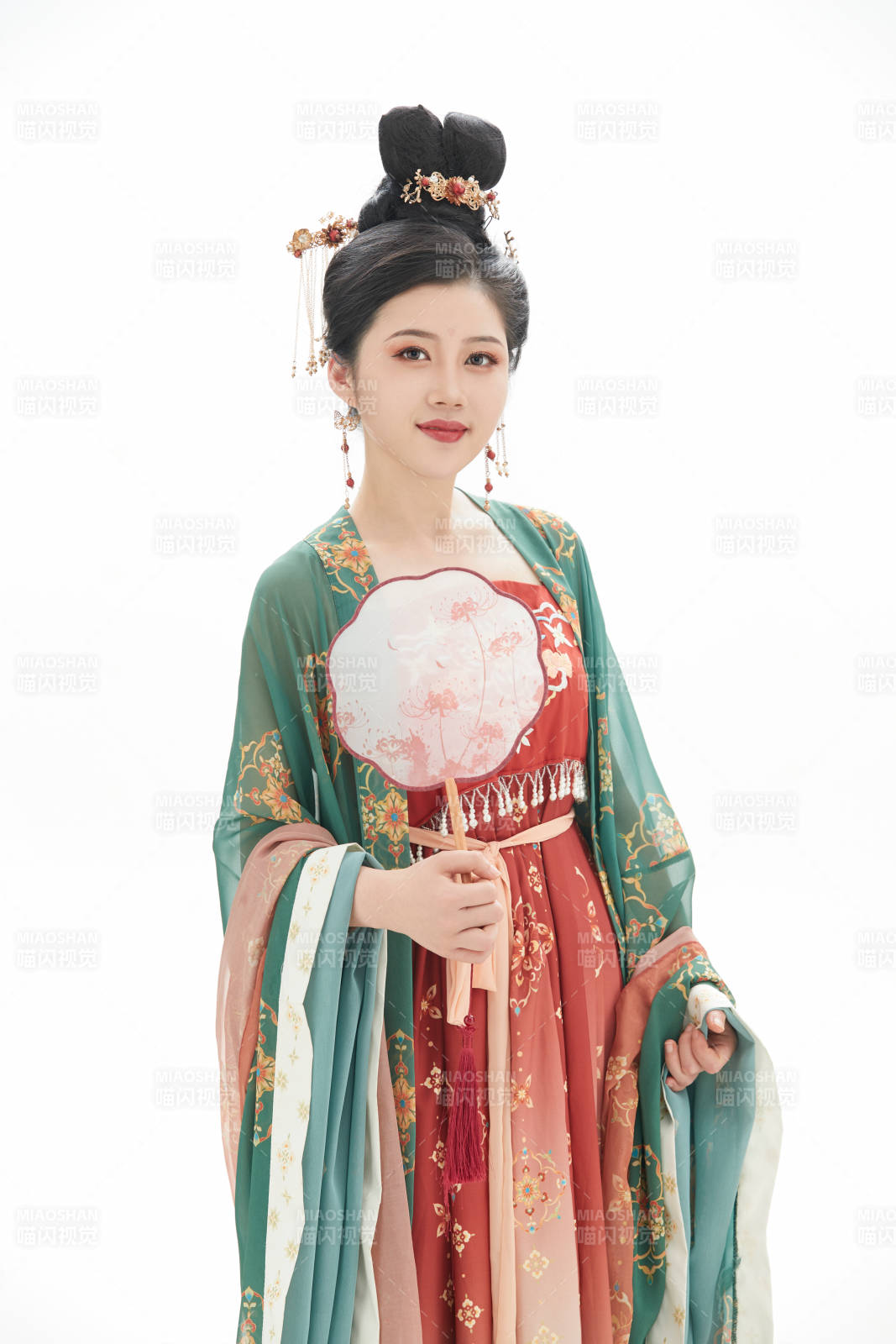 大唐风韵女性古装造型图片