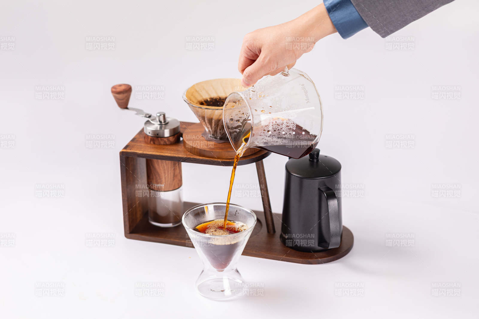 手冲咖啡艺术图片