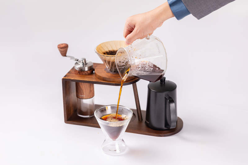 手冲咖啡艺术图片