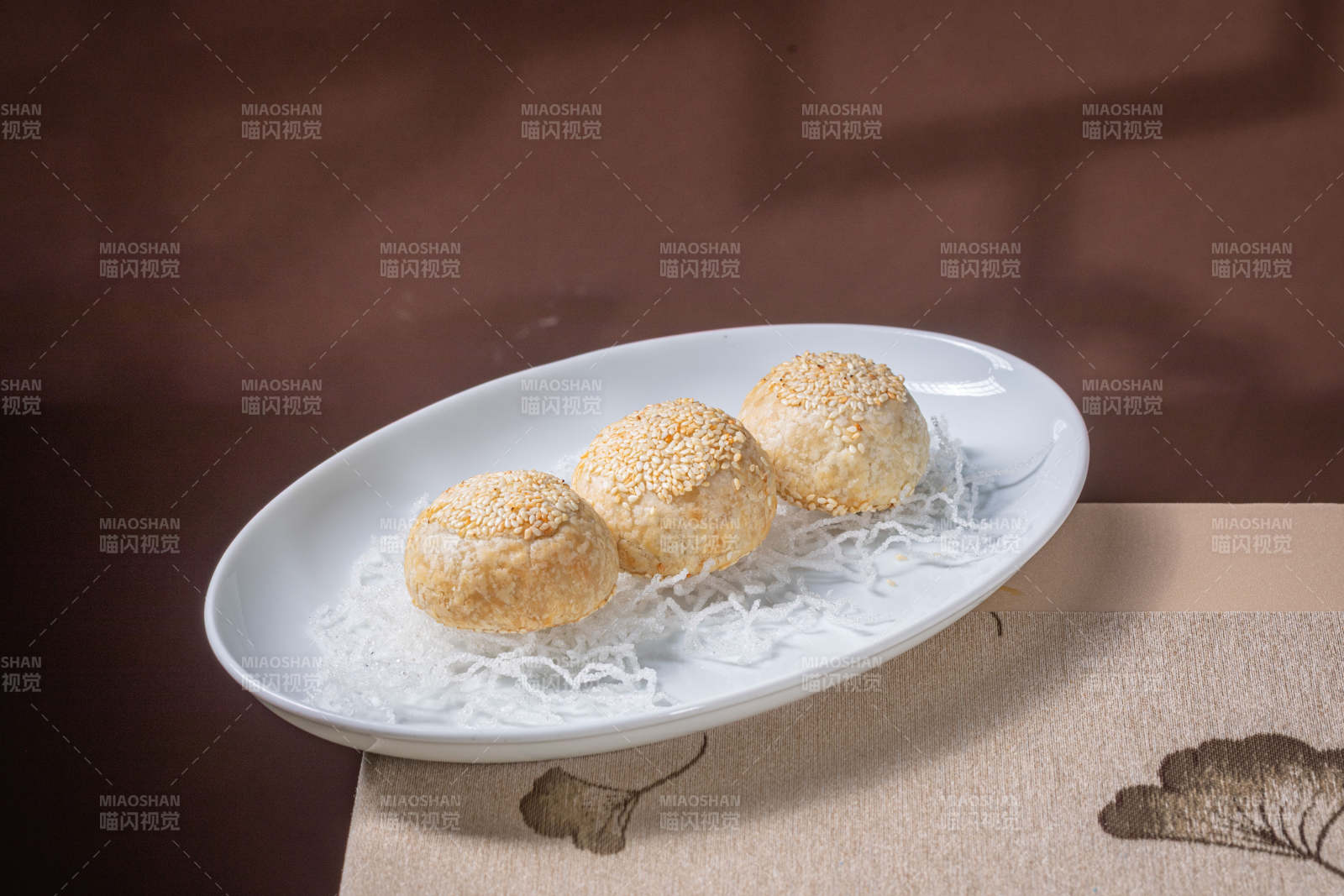 椰蓉球点心图片