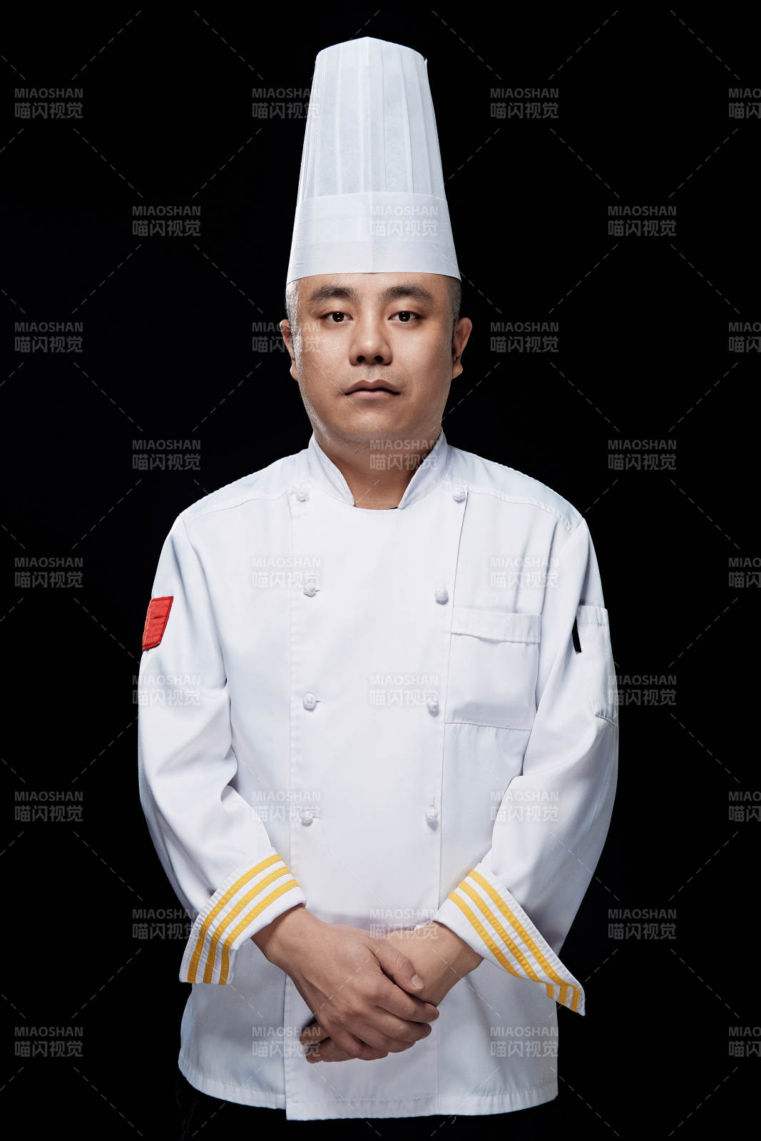 酒店厨师人物形象展示图片