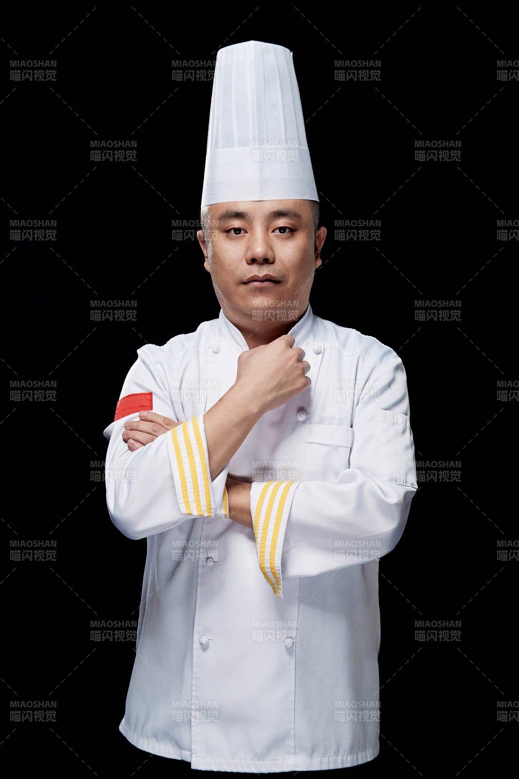 酒店厨师人物形象展示图片