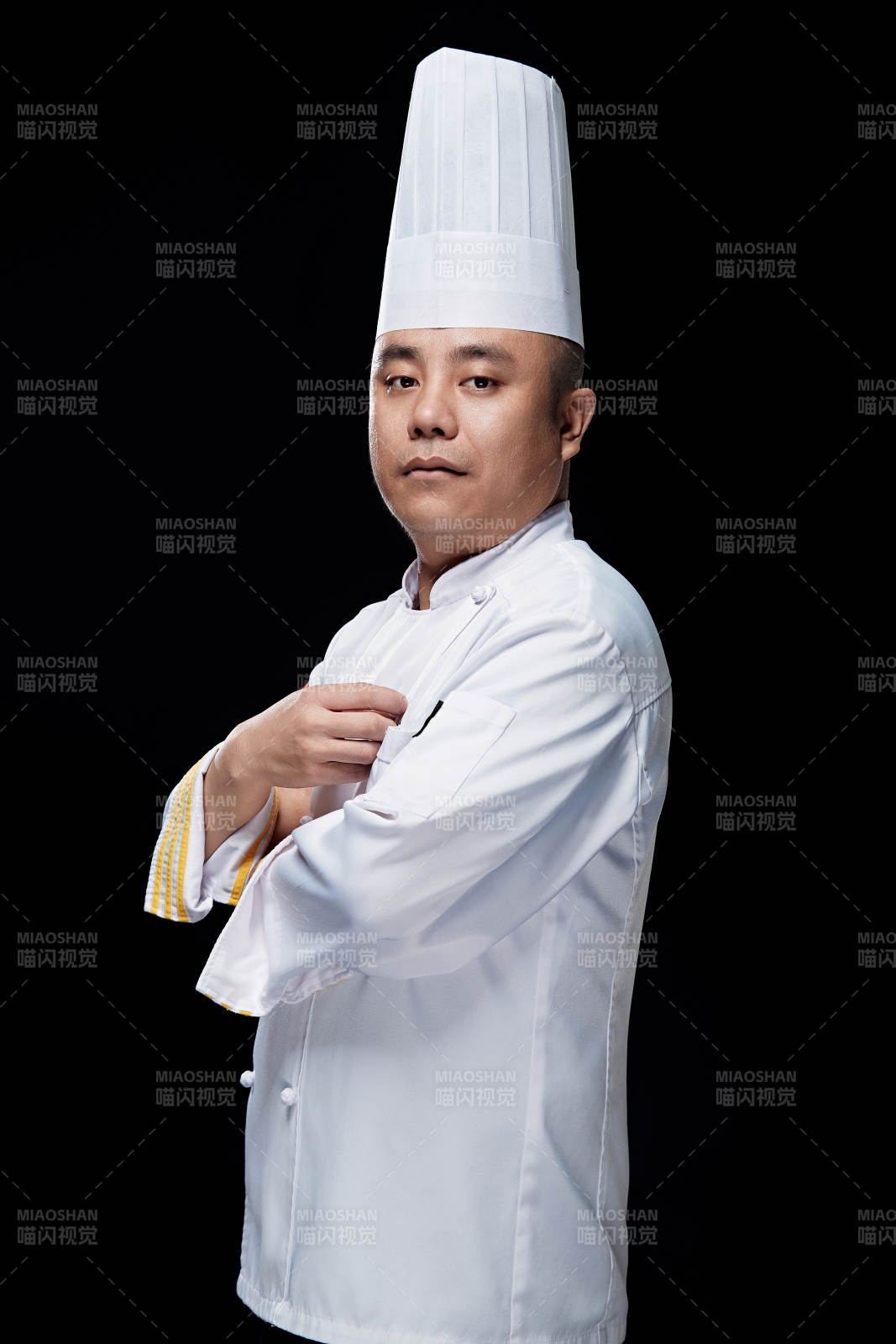 酒店厨师人物形象展示图片