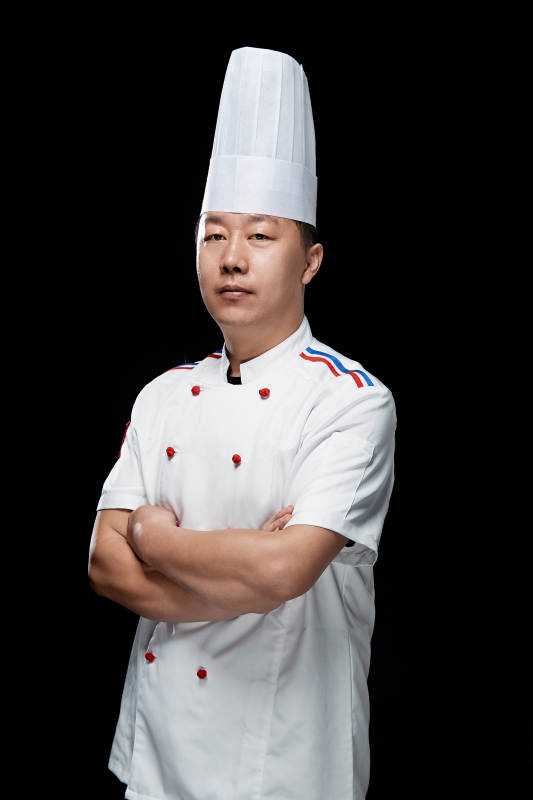 酒店厨师长人物形象展示图片