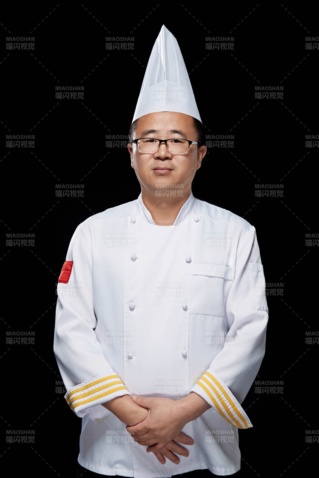 酒店厨师人物形象展示图片