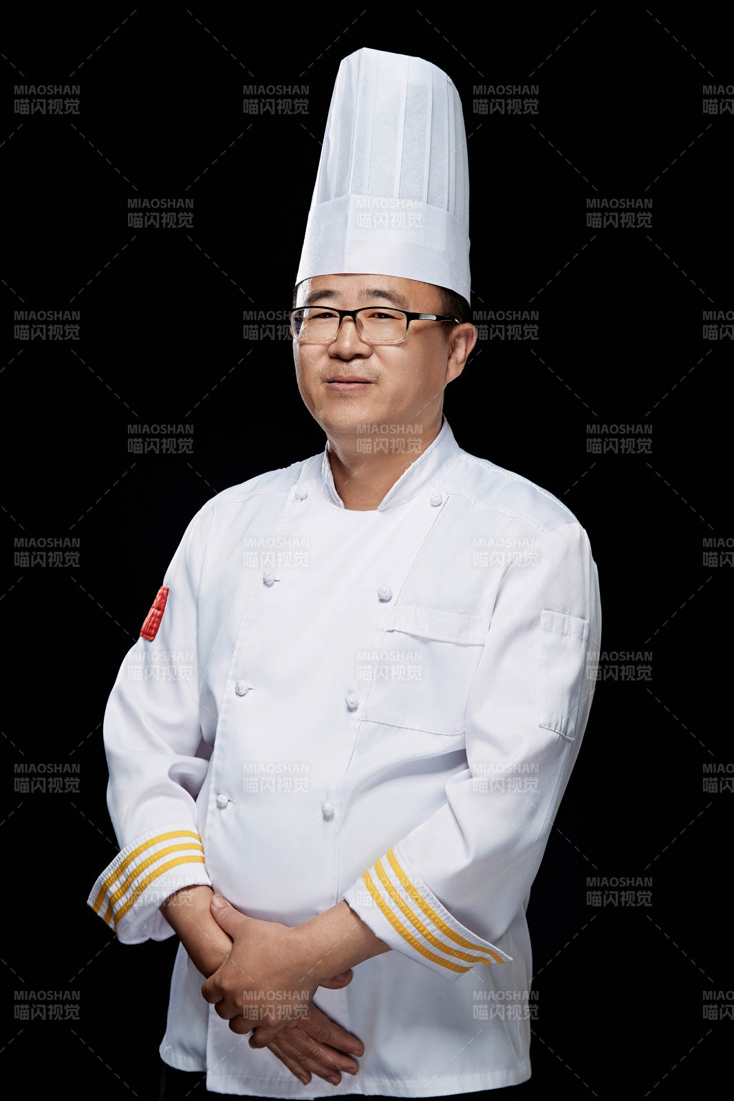 酒店厨师人物形象展示图片