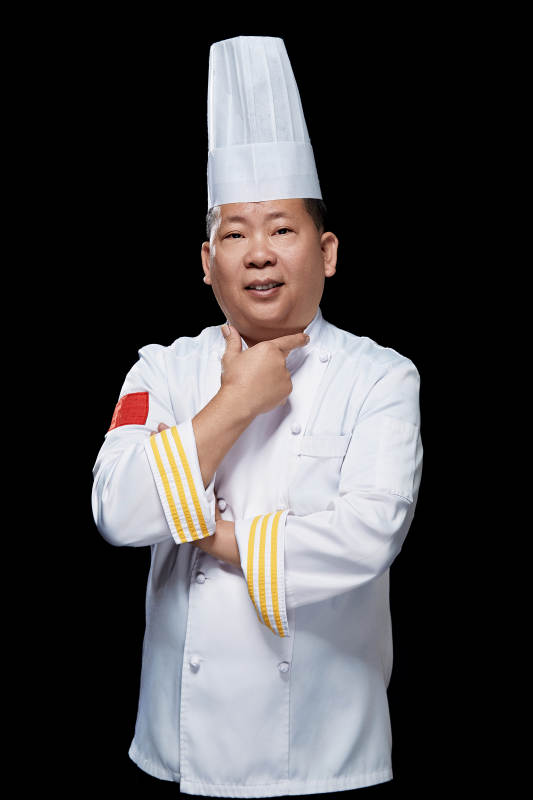 酒店厨师长人物形象展示图片
