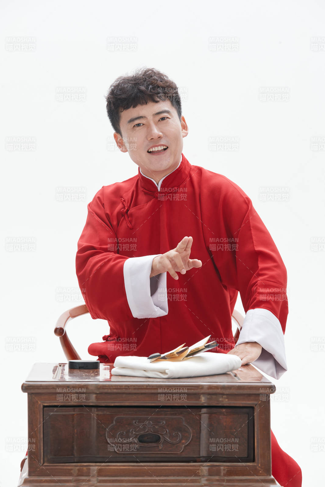 中国传统曲艺相说书人演艺术形象图片