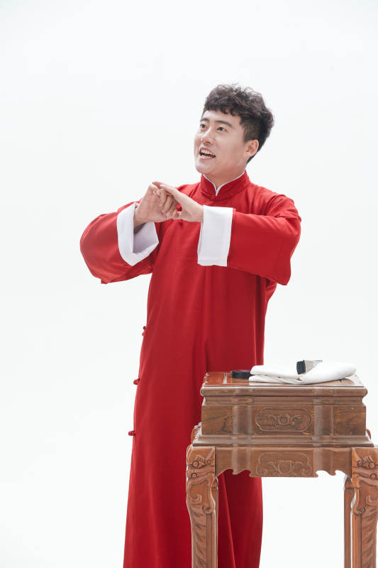 中国传统曲艺相说书人演艺术形象图片