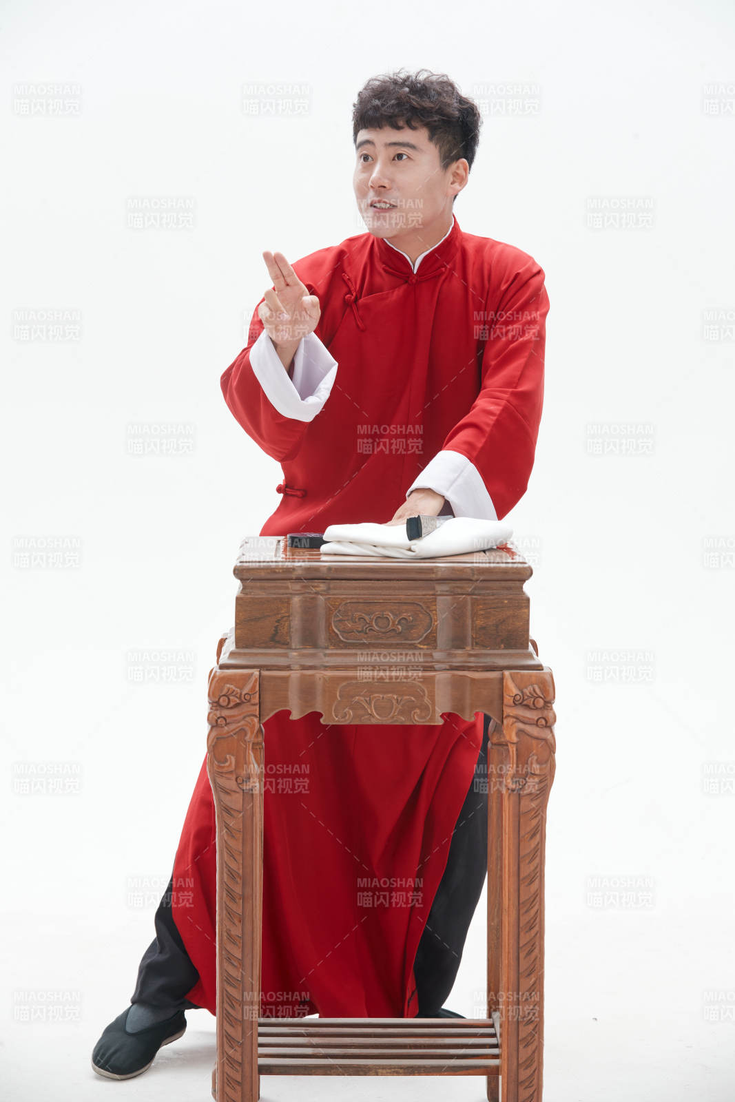 中国传统曲艺相说书人演艺术形象图片