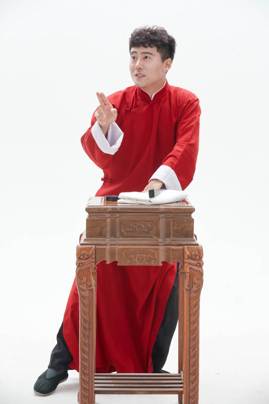 中国传统曲艺相说书人演艺术形象图片