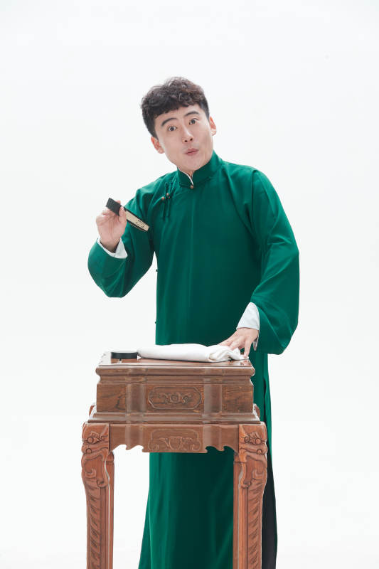 中国传统曲艺相说书人演艺术形象图片