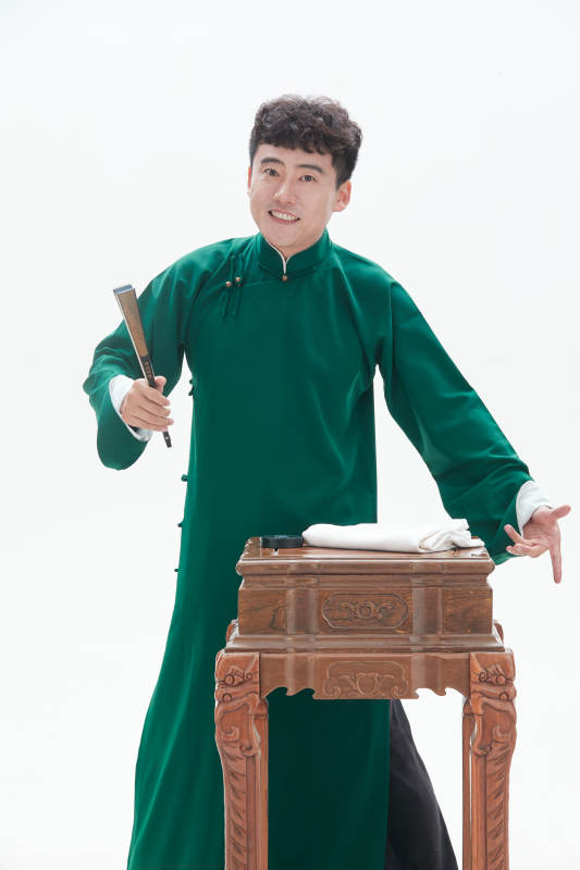 中国传统曲艺相说书人演艺术形象图片