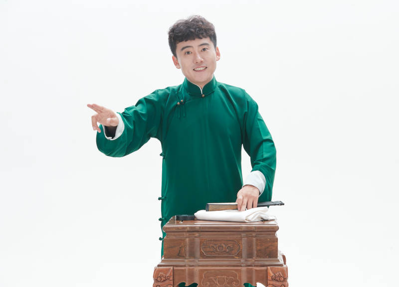 中国传统曲艺相说书人演艺术形象图片