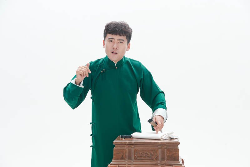 中国传统曲艺相说书人演艺术形象图片