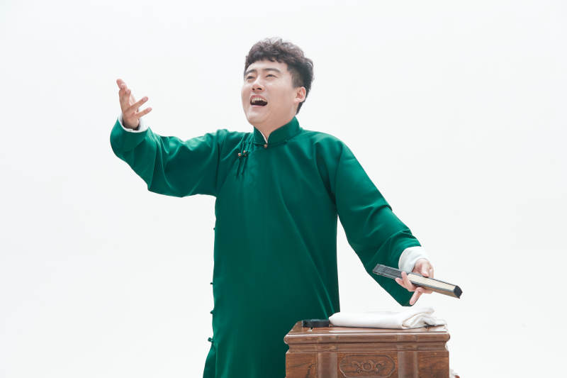 中国传统曲艺相说书人演艺术形象图片