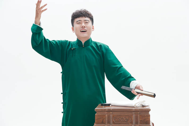 中国传统曲艺相说书人演艺术形象图片