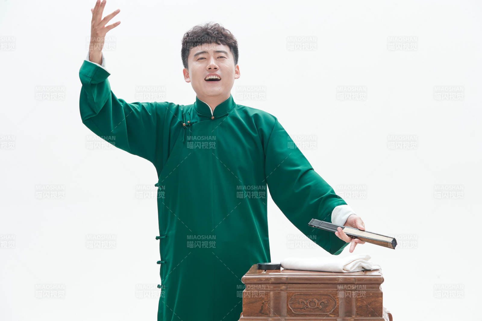 中国传统曲艺相说书人演艺术形象图片