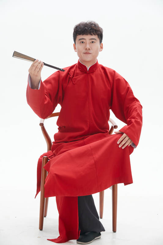 中国传统曲艺相声表演艺人形象图片