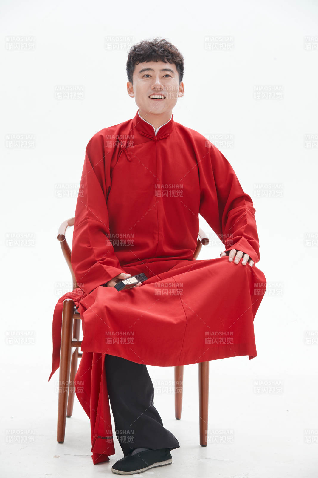 中国传统曲艺相声表演艺人形象图片