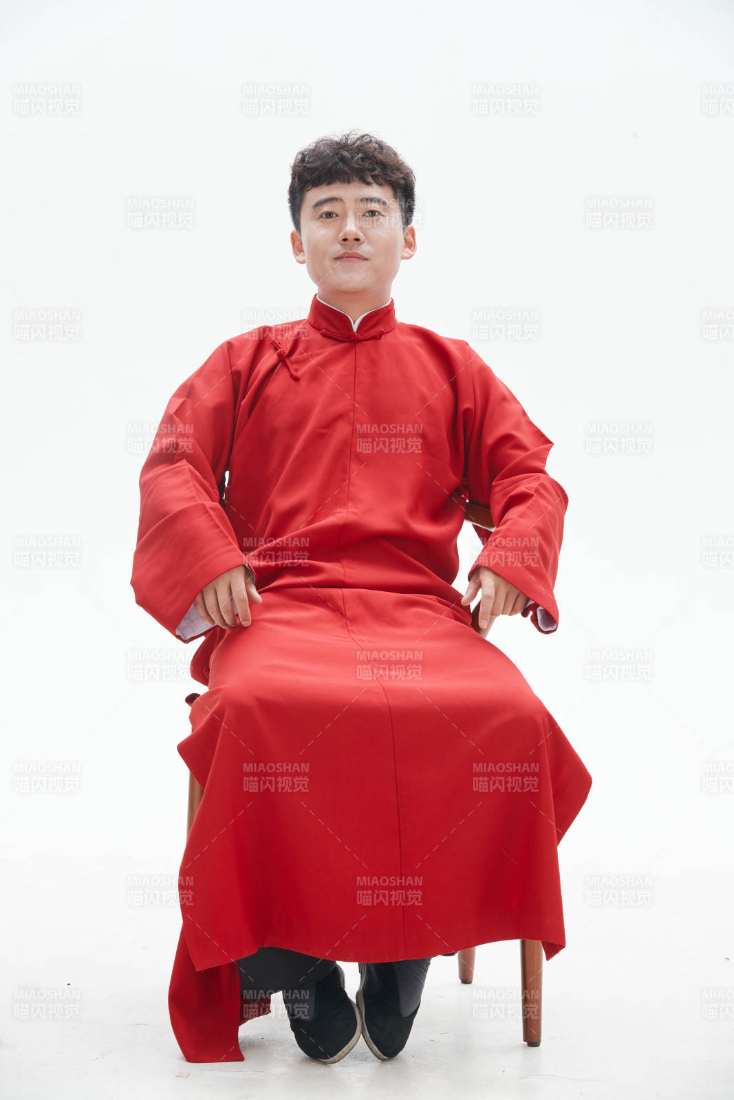 中国传统曲艺相声表演艺人形象图片