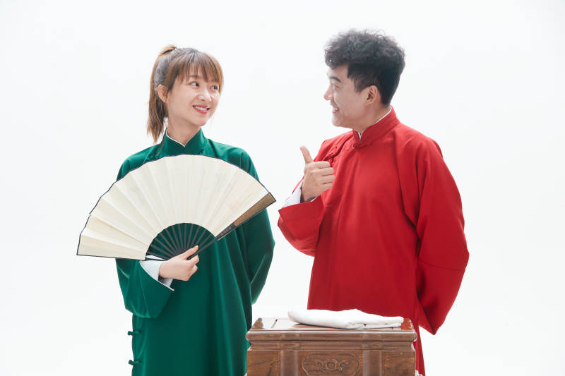 中国传统曲艺对口相声表演艺术形象图片