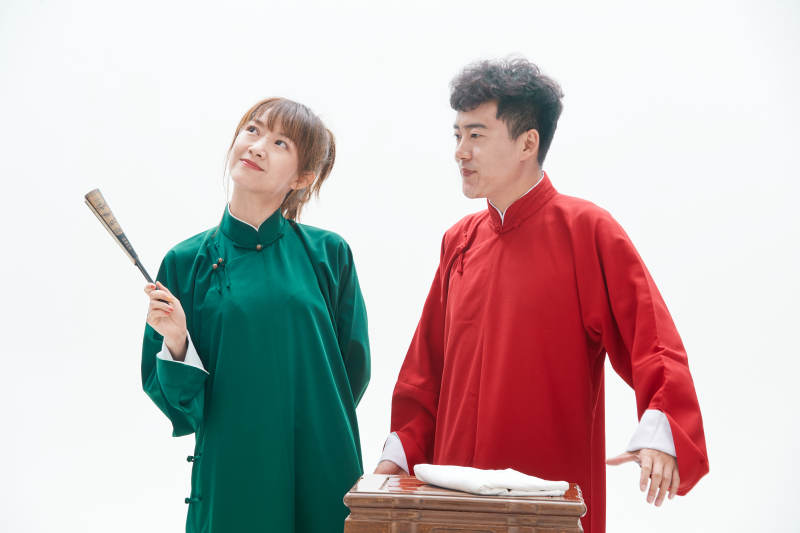中国传统曲艺对口相声表演艺术形象图片