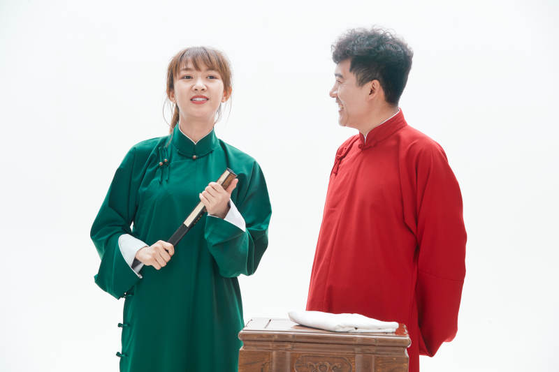 中国传统曲艺对口相声表演艺术形象图片