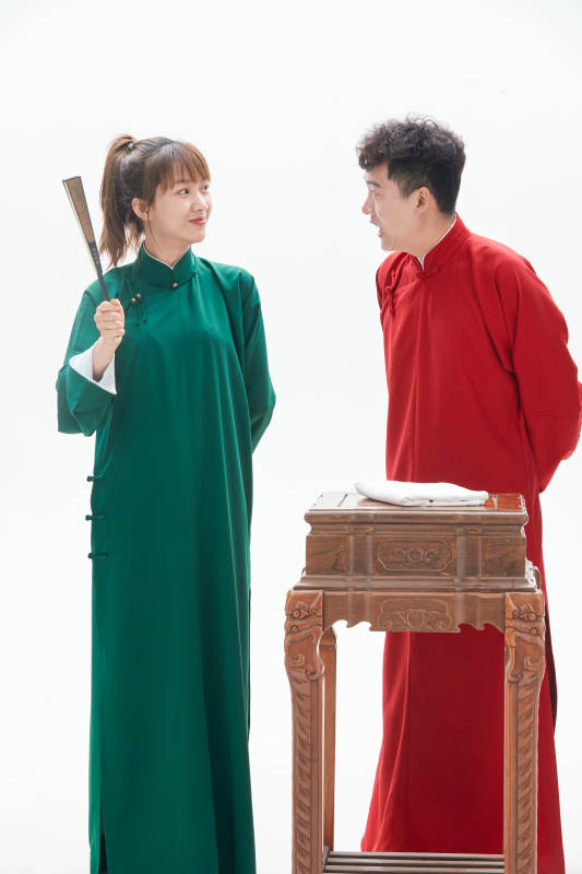 中国传统曲艺对口相声表演艺术形象图片