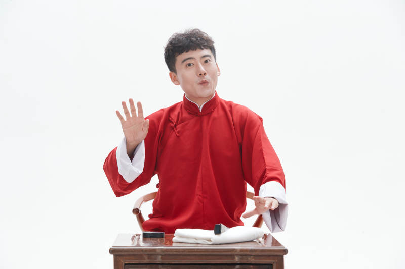 中国传统曲艺相说书人演艺术形象图片