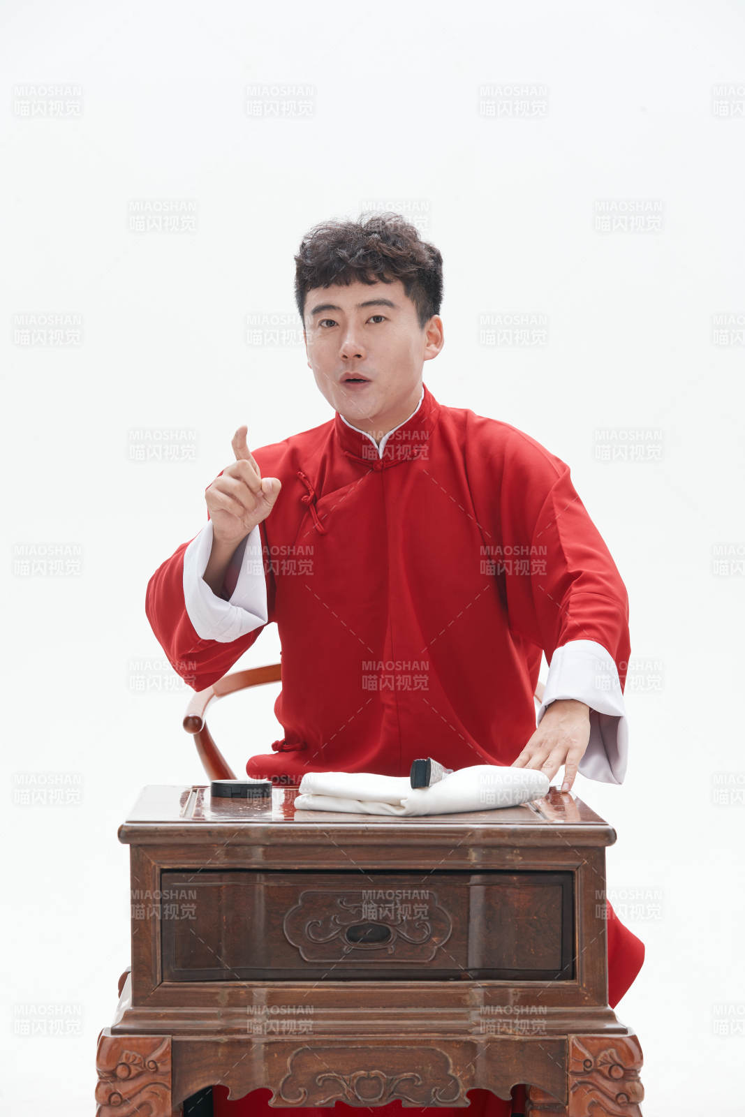 中国传统曲艺相说书人演艺术形象图片