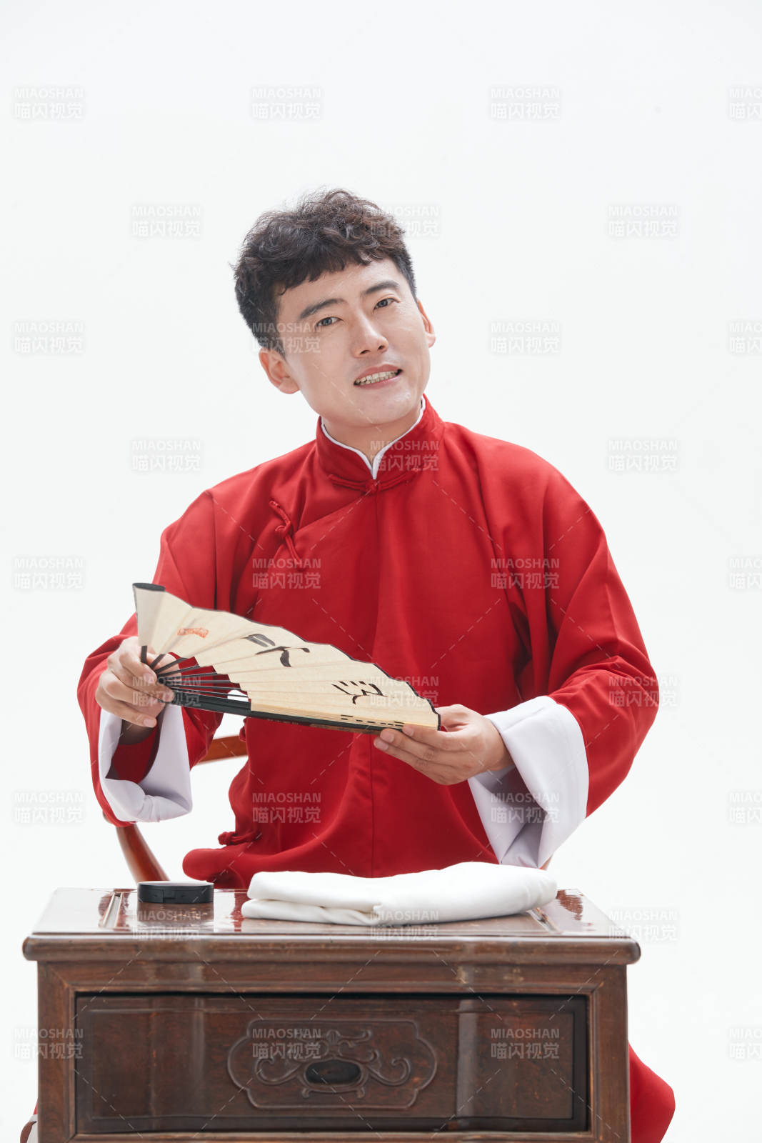 中国传统曲艺相说书人演艺术形象图片