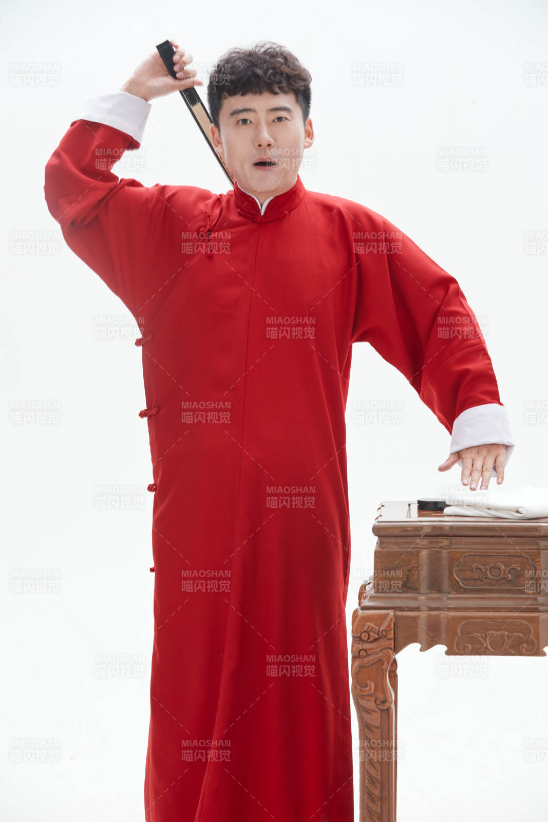 中国传统曲艺相说书人演艺术形象图片