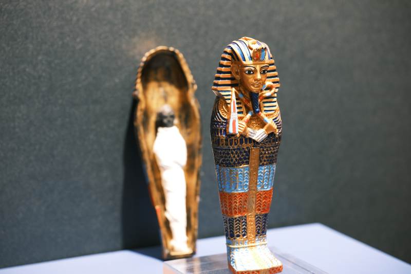 古埃及木乃伊棺椁图片