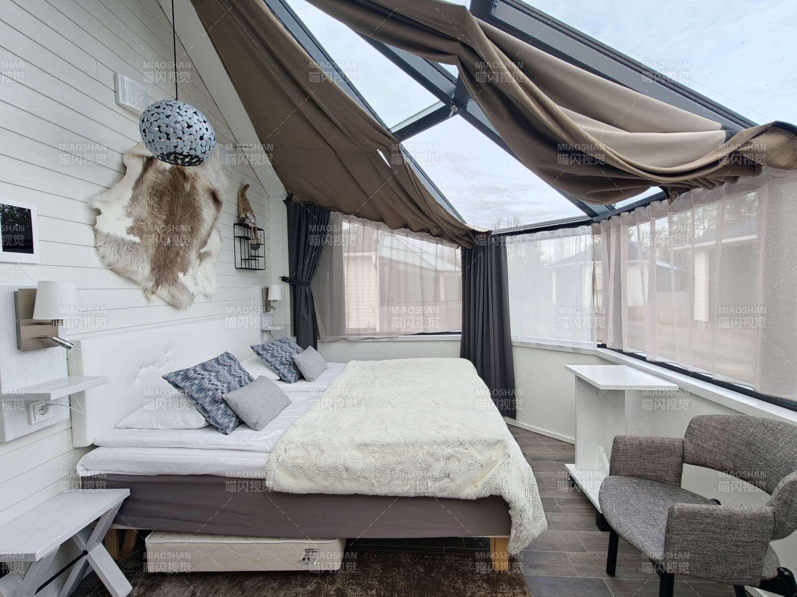 北欧现代简约卧室设计图片