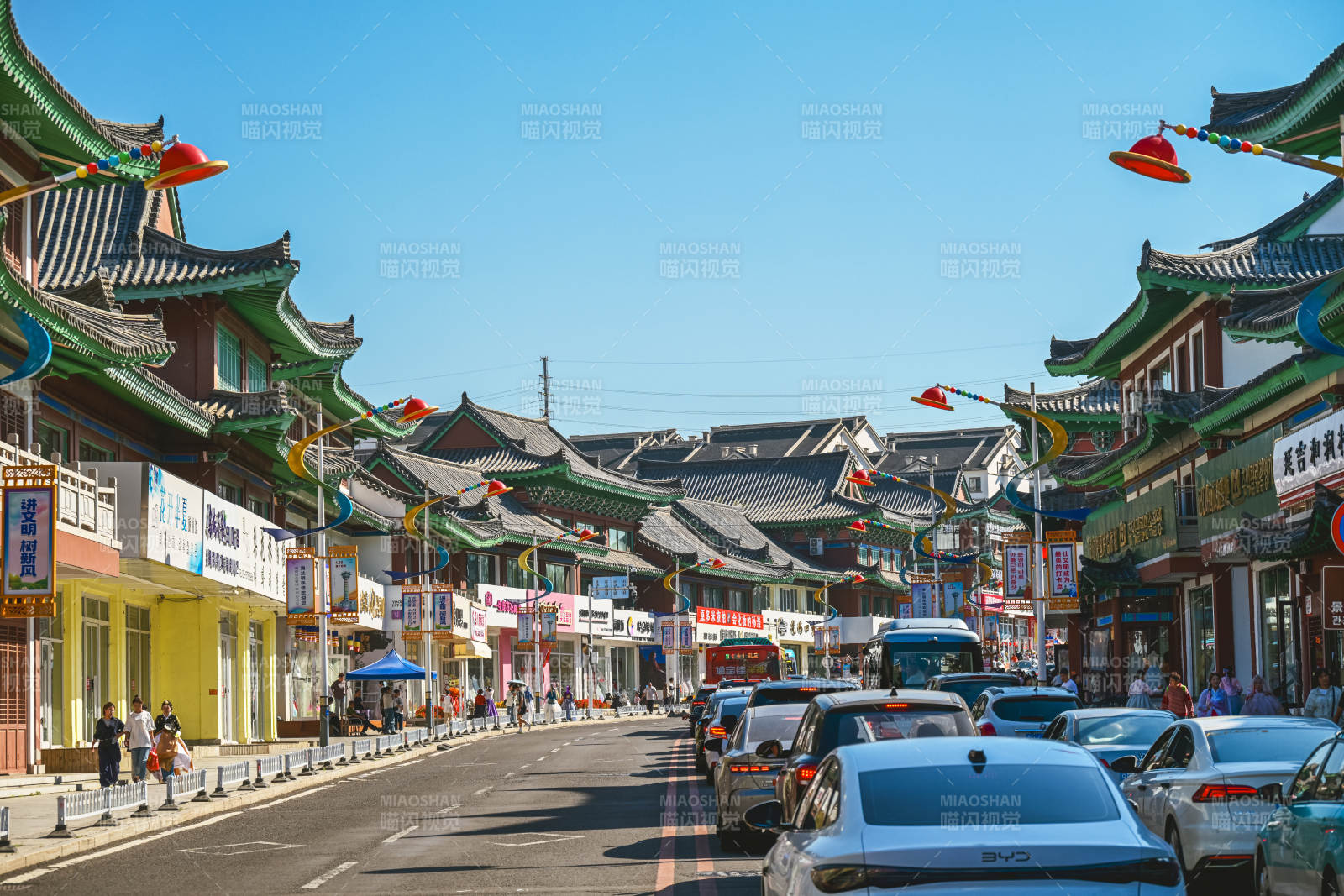 延边民俗园古街风情图片