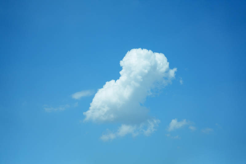 蓝天白云 心旷神怡图片