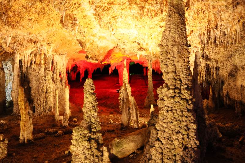 房山石花洞，洞穴奇观图片