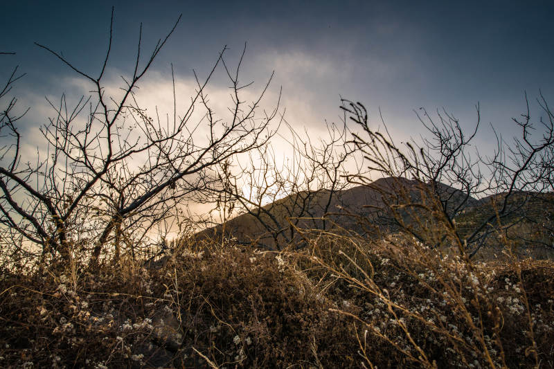河北省张家口崇礼县深秋户外景色图片