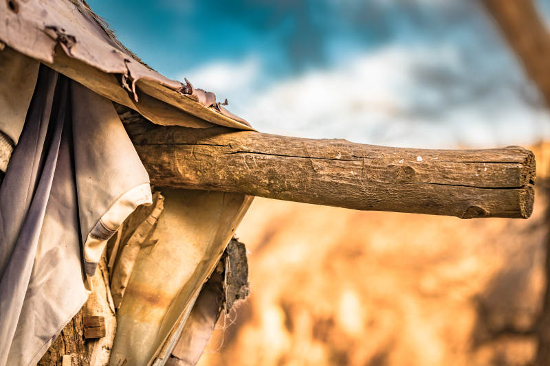 河北省张家口崇礼县深秋户外景色图片