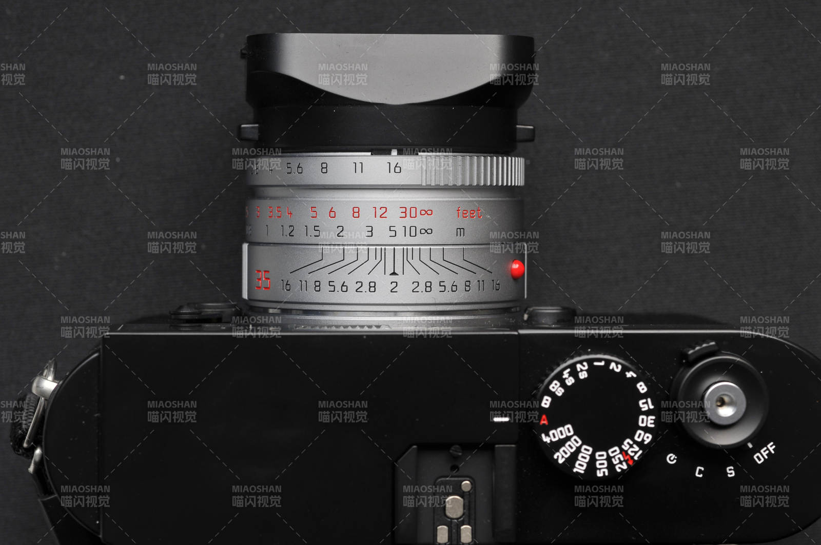 莱卡的怀旧复古相机特写微距细节图片