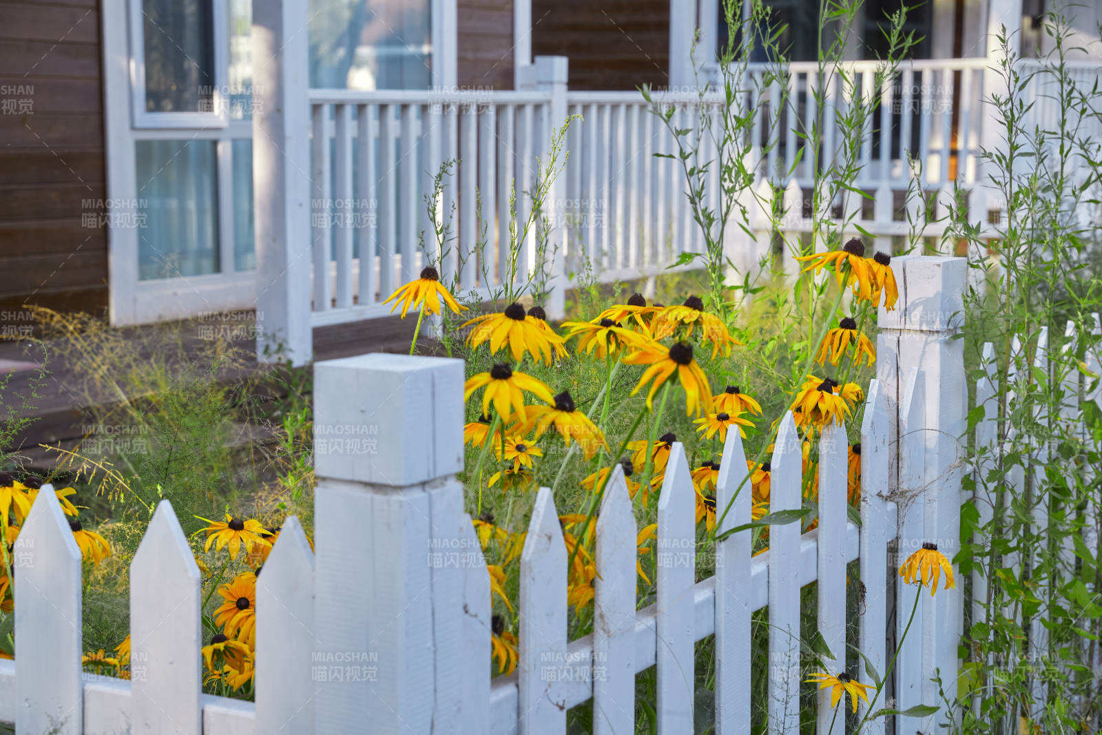 中国河北张家口库伦淖景区木屋别墅建筑群图片