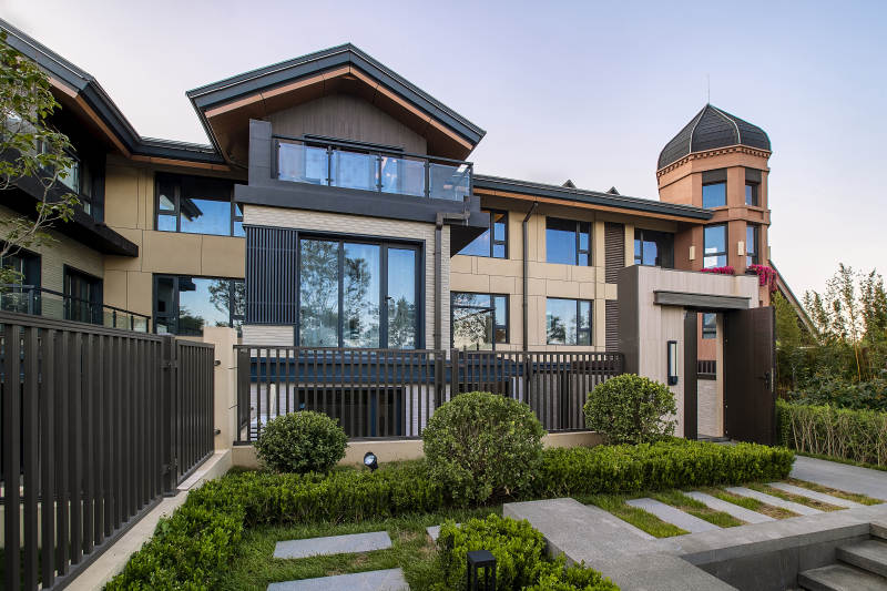 别墅建筑环艺景色图片