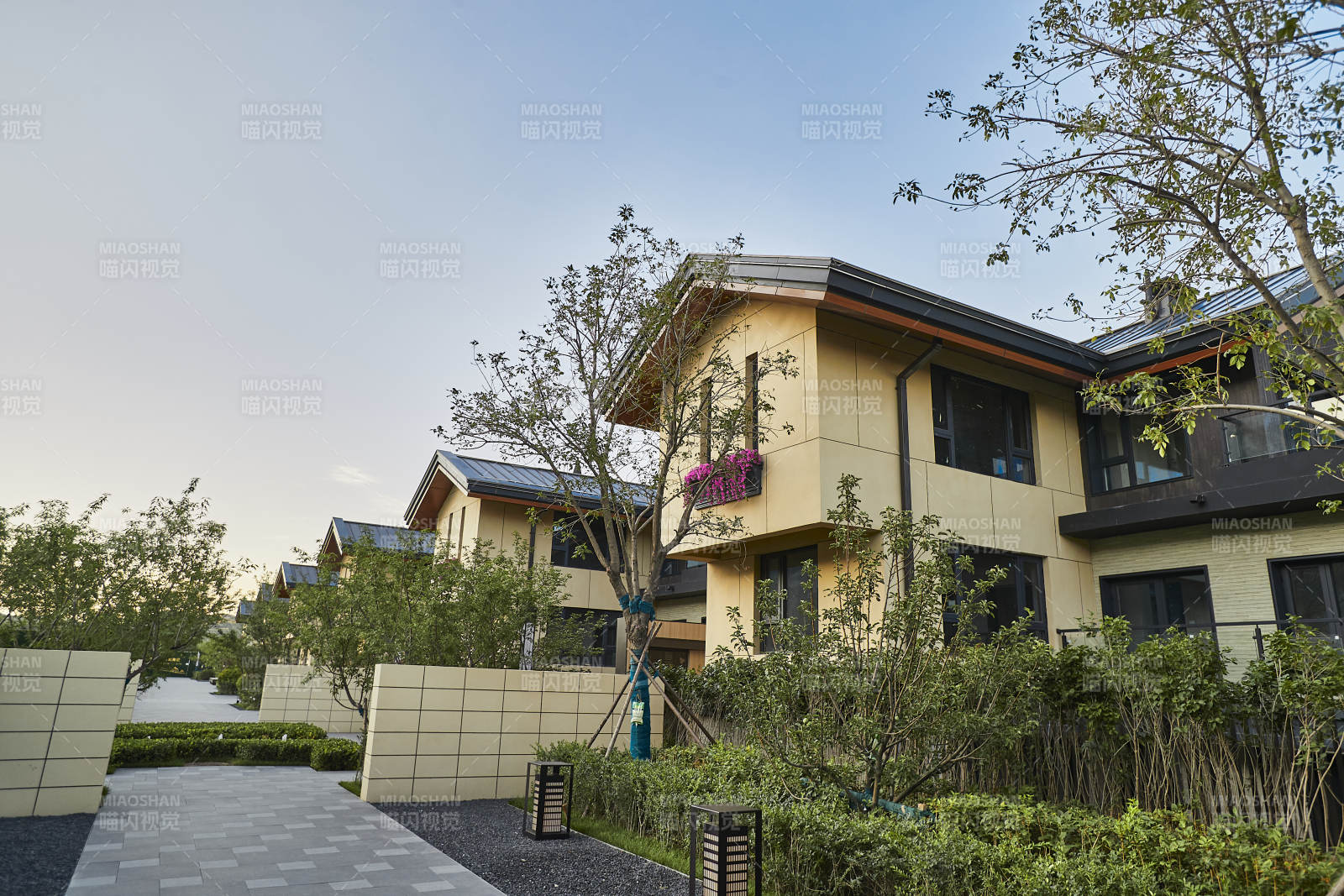 别墅建筑环艺景色图片