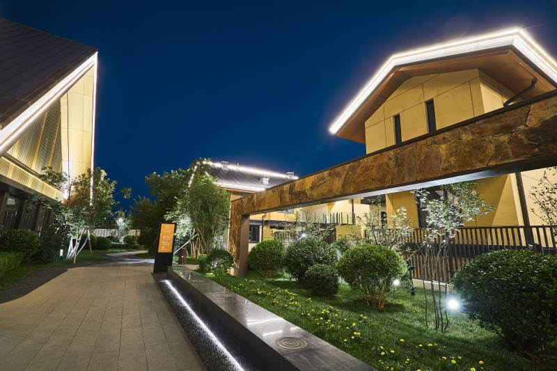 别墅建筑环艺景色图片