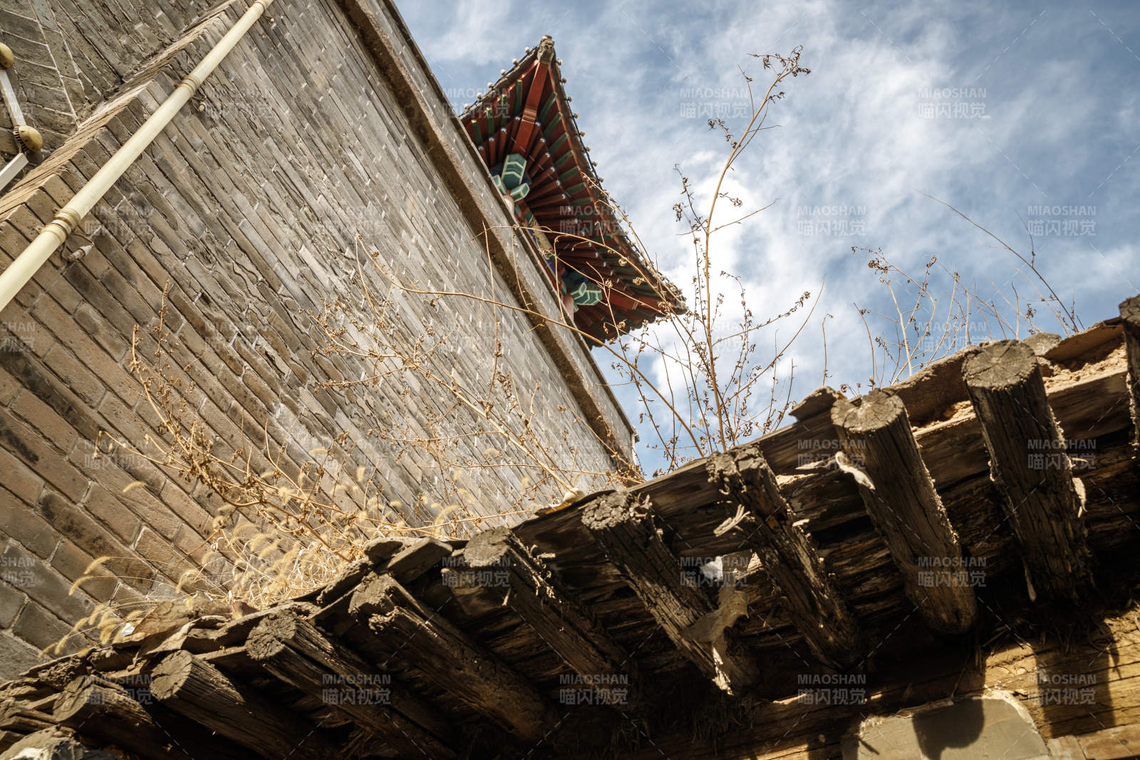 中国河北省张家口市堡子里景区晋商明清建筑图片