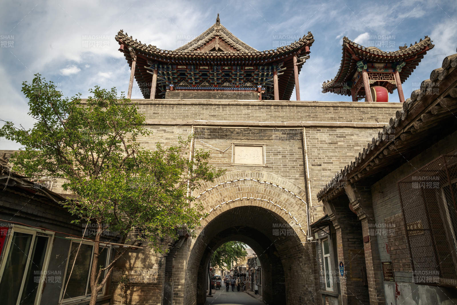 中国河北省张家口市堡子里景区晋商明清建筑图片