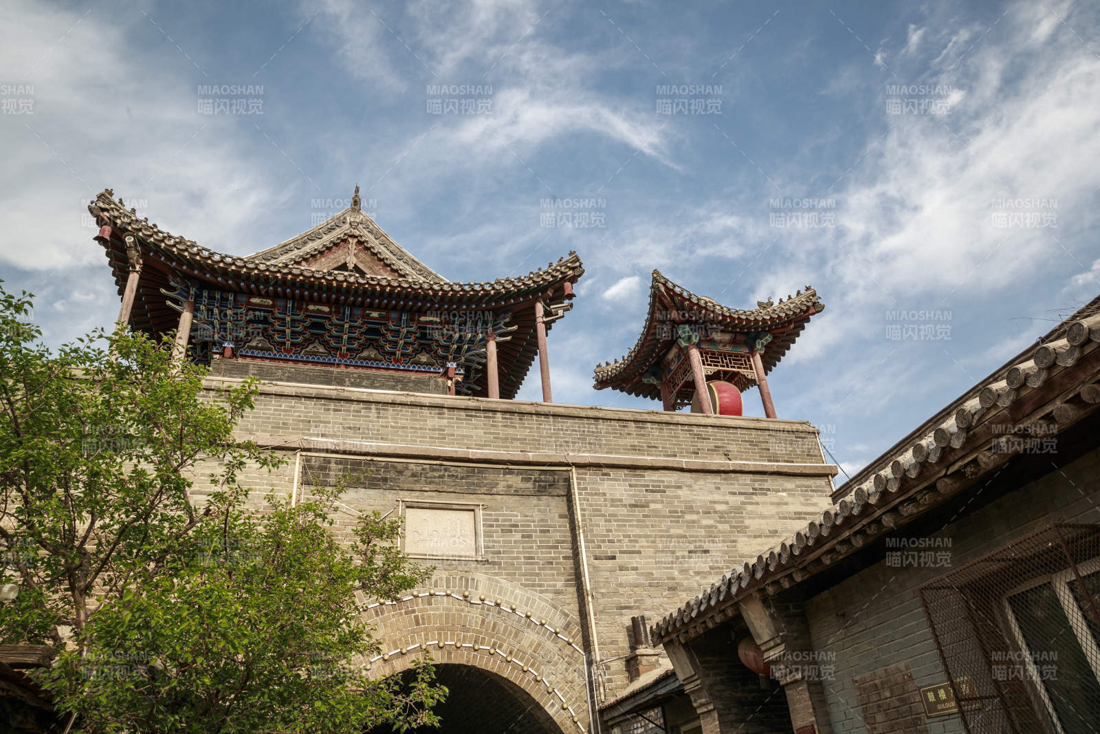 中国河北省张家口市堡子里景区晋商明清建筑图片